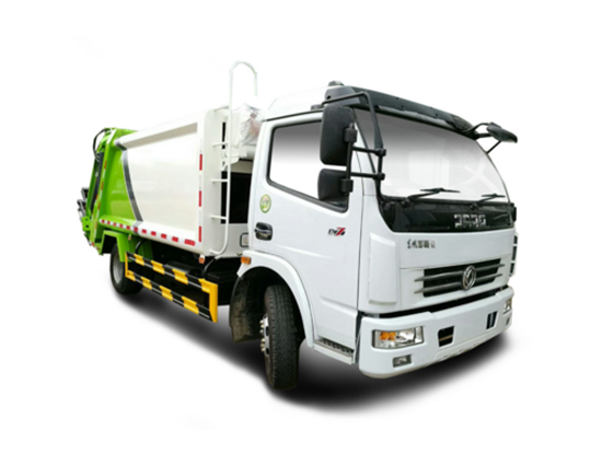 東風(fēng)多利卡7-8方（帶斗式）壓縮垃圾車