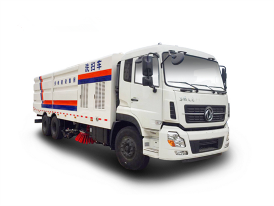 東風(fēng)天龍后雙橋洗掃車