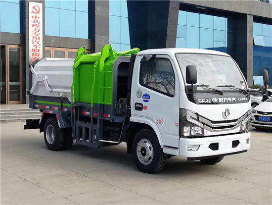 東風福瑞卡側裝壓縮垃圾車