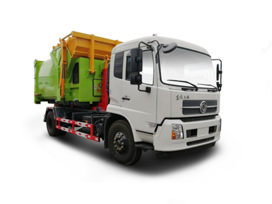 東風天錦勾臂壓縮垃圾車
