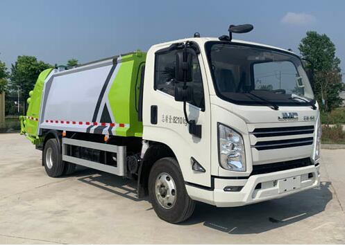 江鈴高端壓縮式垃圾車