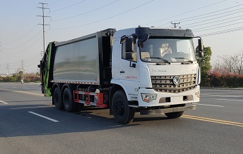 東風(fēng)專底后雙橋壓縮式垃圾車