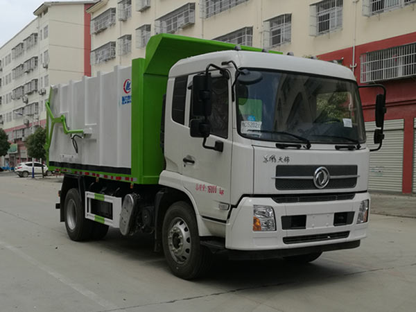 東風(fēng)天錦壓縮式對接垃圾車