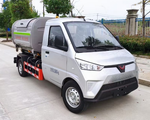 五菱純電動勾臂垃圾車